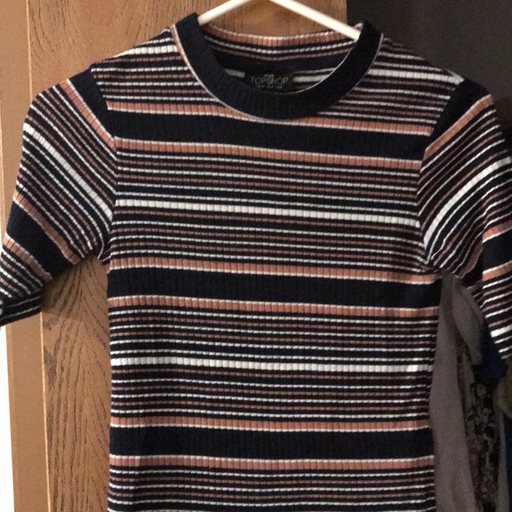 Retro striped tee
